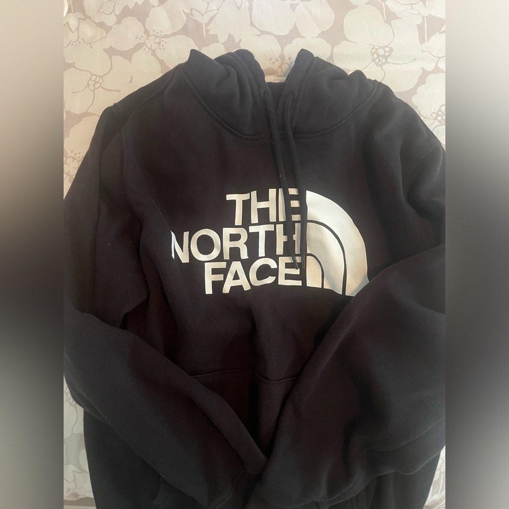 The North Face black hoodie